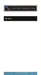 Mobile Screenshot of michaelhealeylaw.com